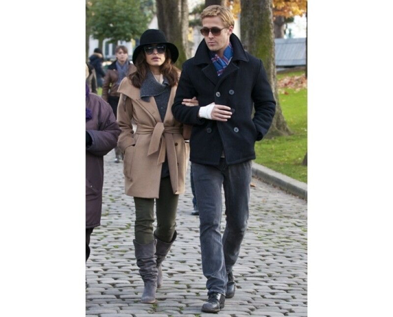 Ryan Gosling y Eva Mendes.
