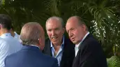 José Fanjul y el rey emérito Juan Carlos