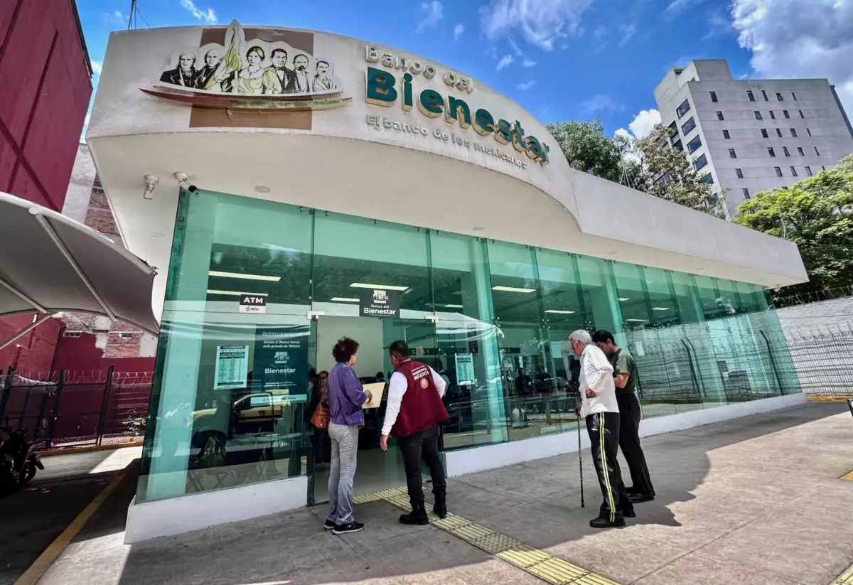 Pago de impuestos en banco del bienestar
