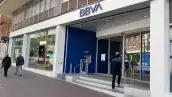 Los bancos abren el 10 de mayo por el día de las madres. (Fachada del banco BBVA). 
