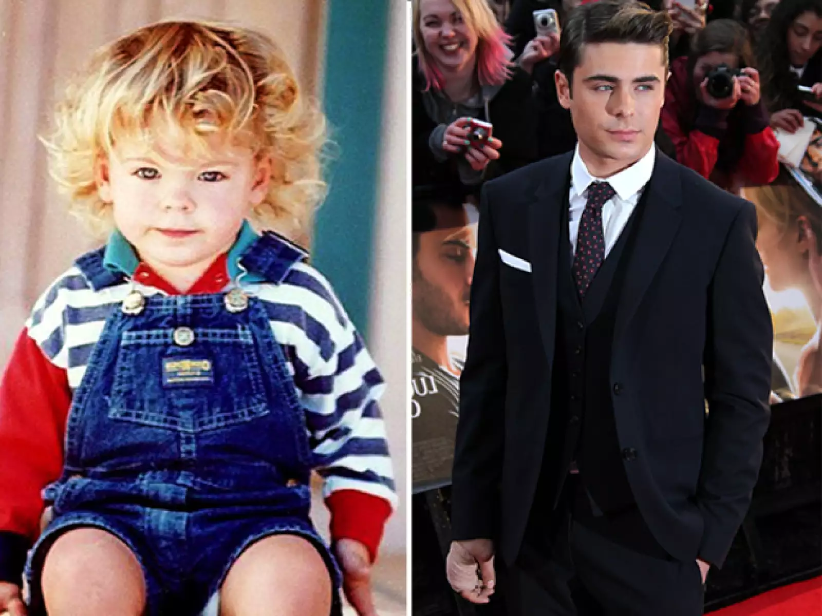 Zac Efron Comenzó a actuar a principios del año 2000 y se hizo famoso gracias a su participación en la película original de Disney Channel `High School Musical´.