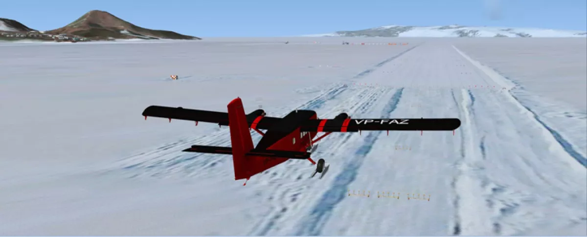 Aeropuerto Ice Runway