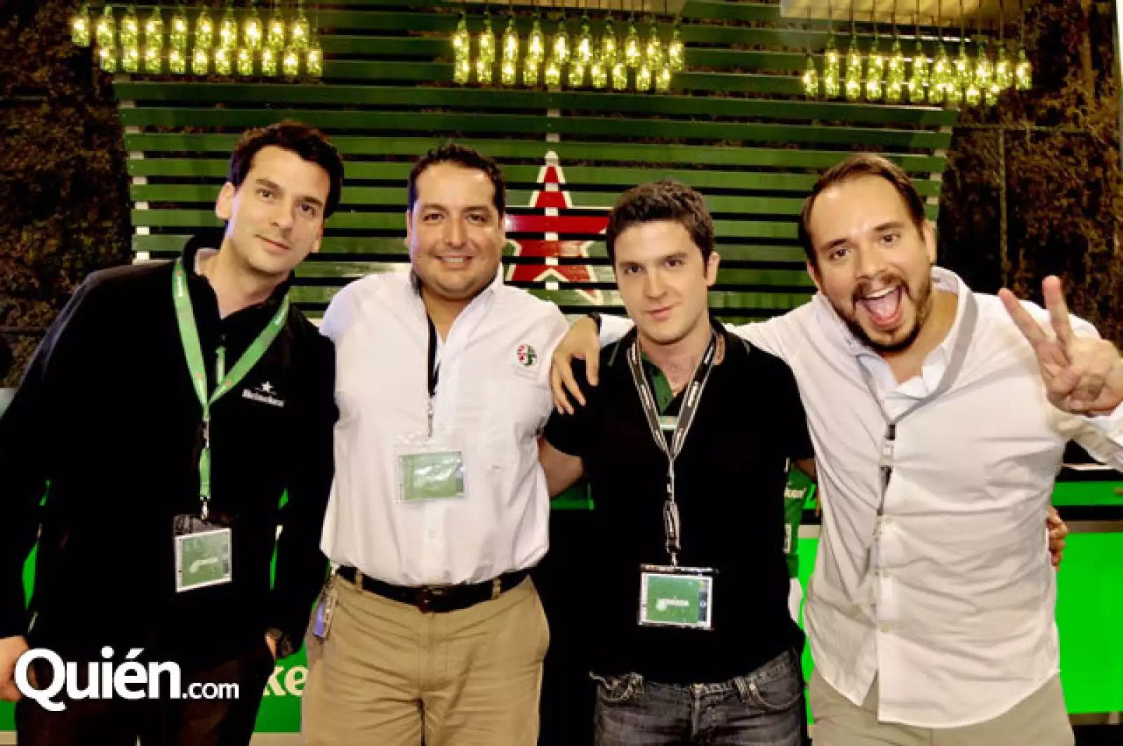 Memo Basauri,Ricardo Dávila,Rod Almaraz y Dany Osuna