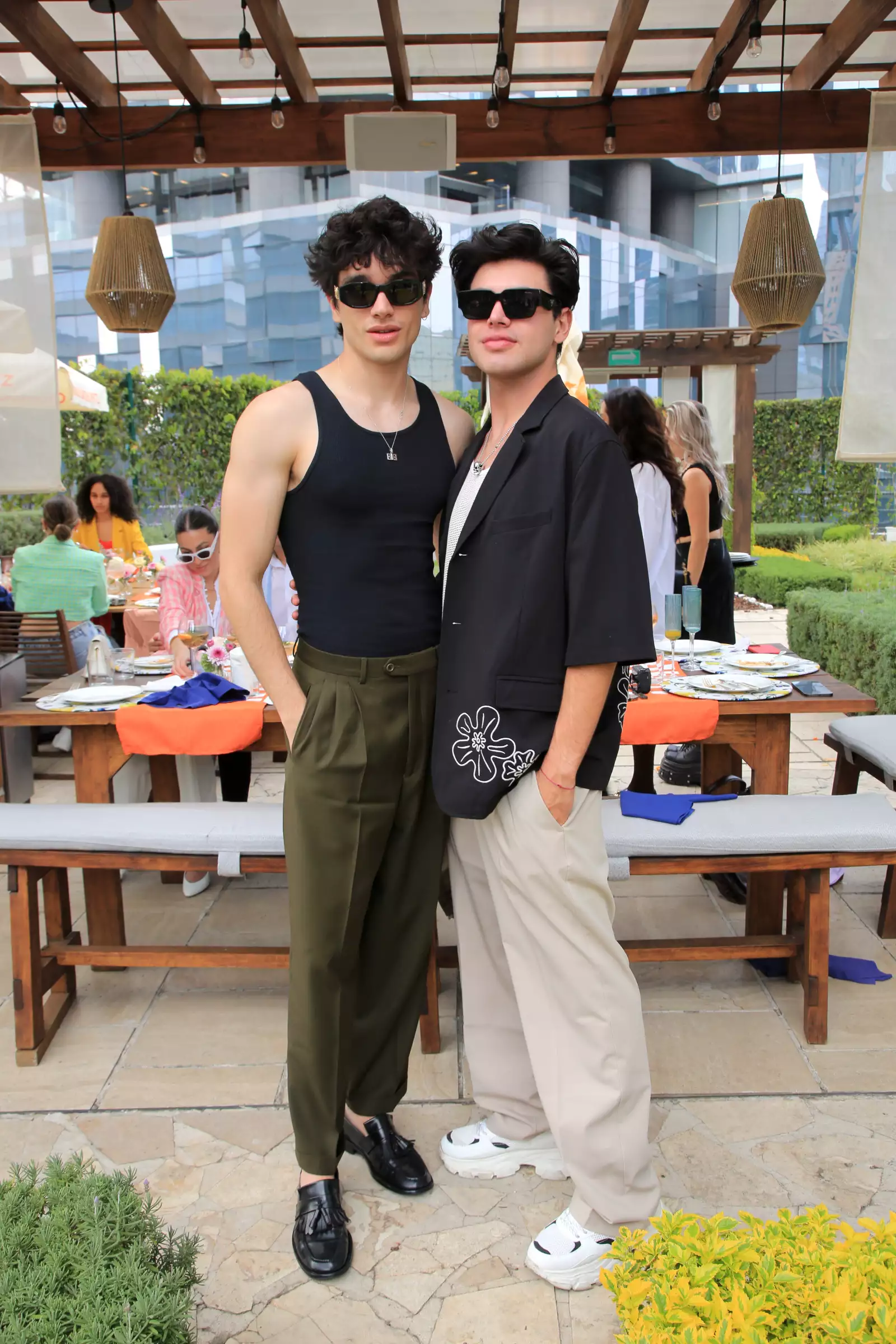 Alex Carrascosa y Edgar Yamin 