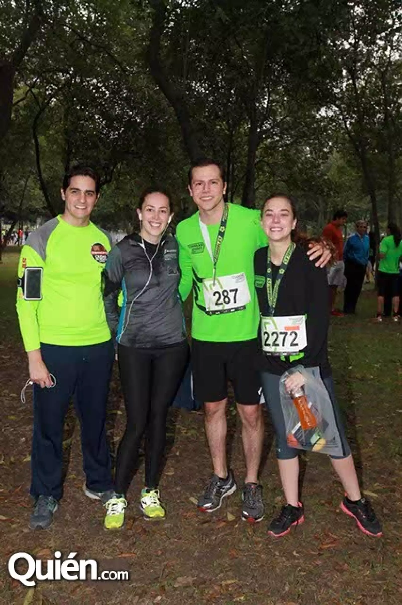 Pamela Cox,Sebastian Aguilar,Paty Castellanos y Jaime Valdivia
