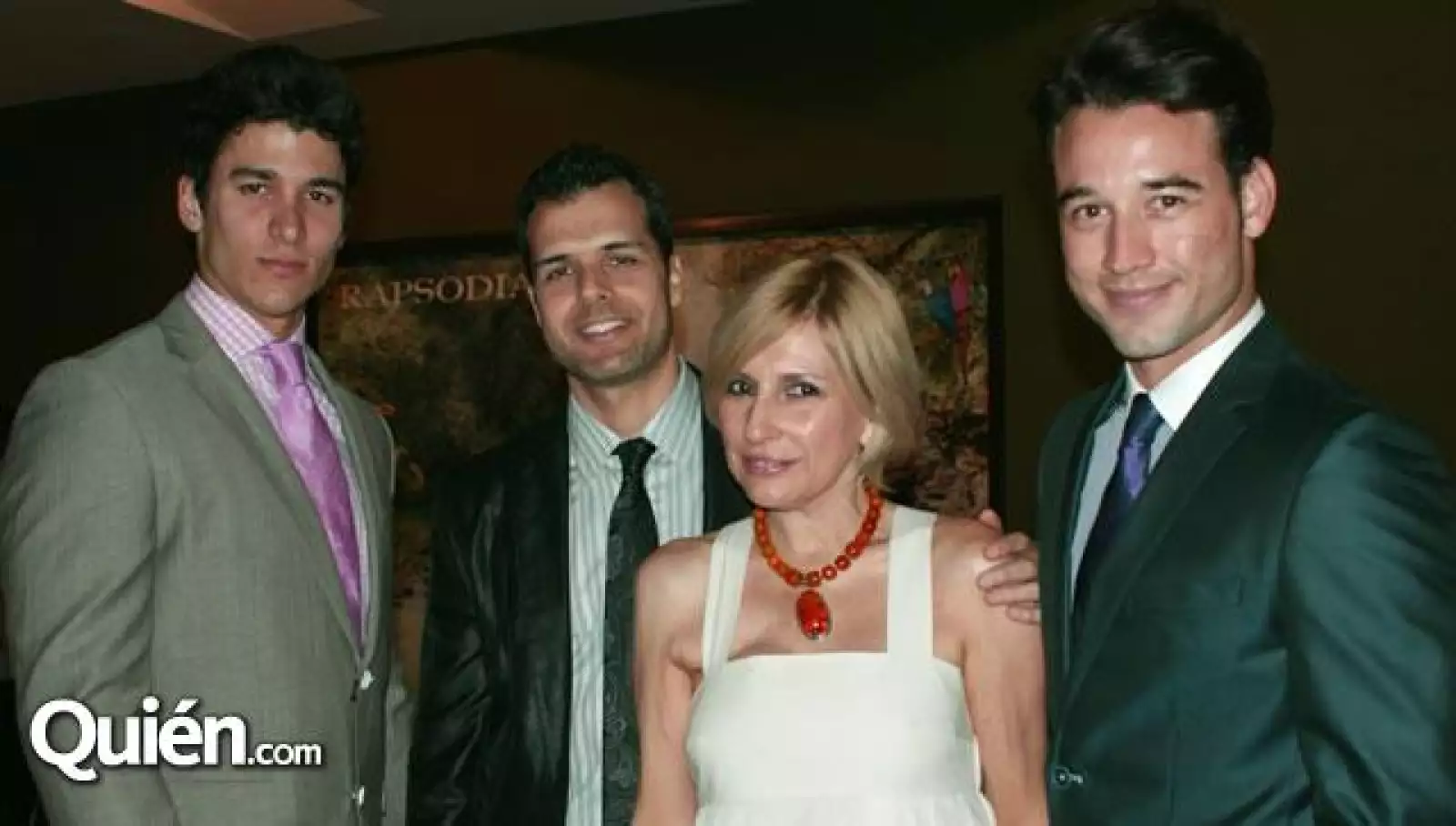 Enrique Mayagoitia,Enrique Serrano,Rosina Ramo%u0301n y Pierre Alexander