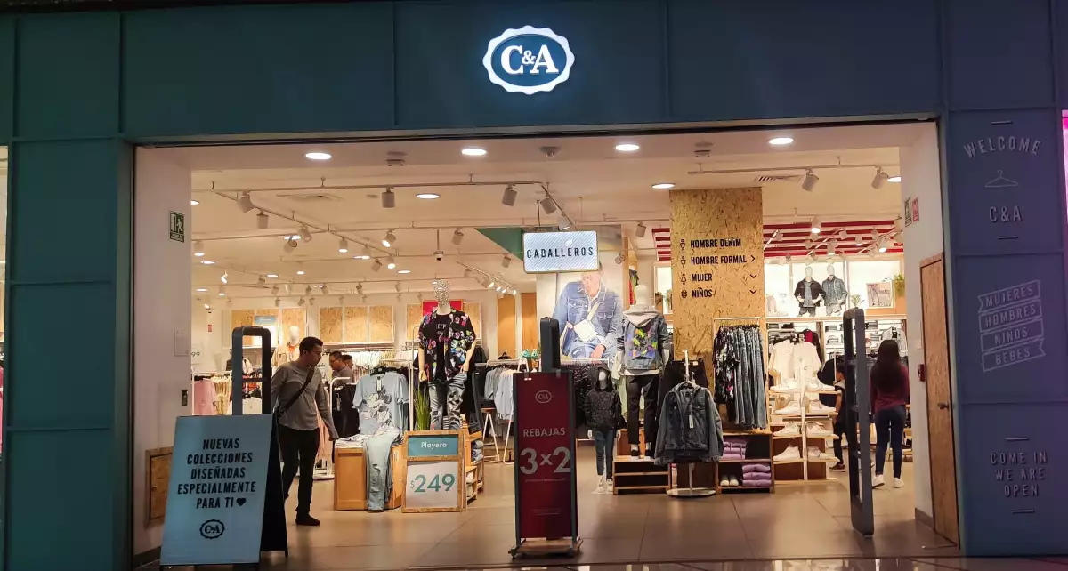 Fachada de la tienda C&A en Parque Delta. 