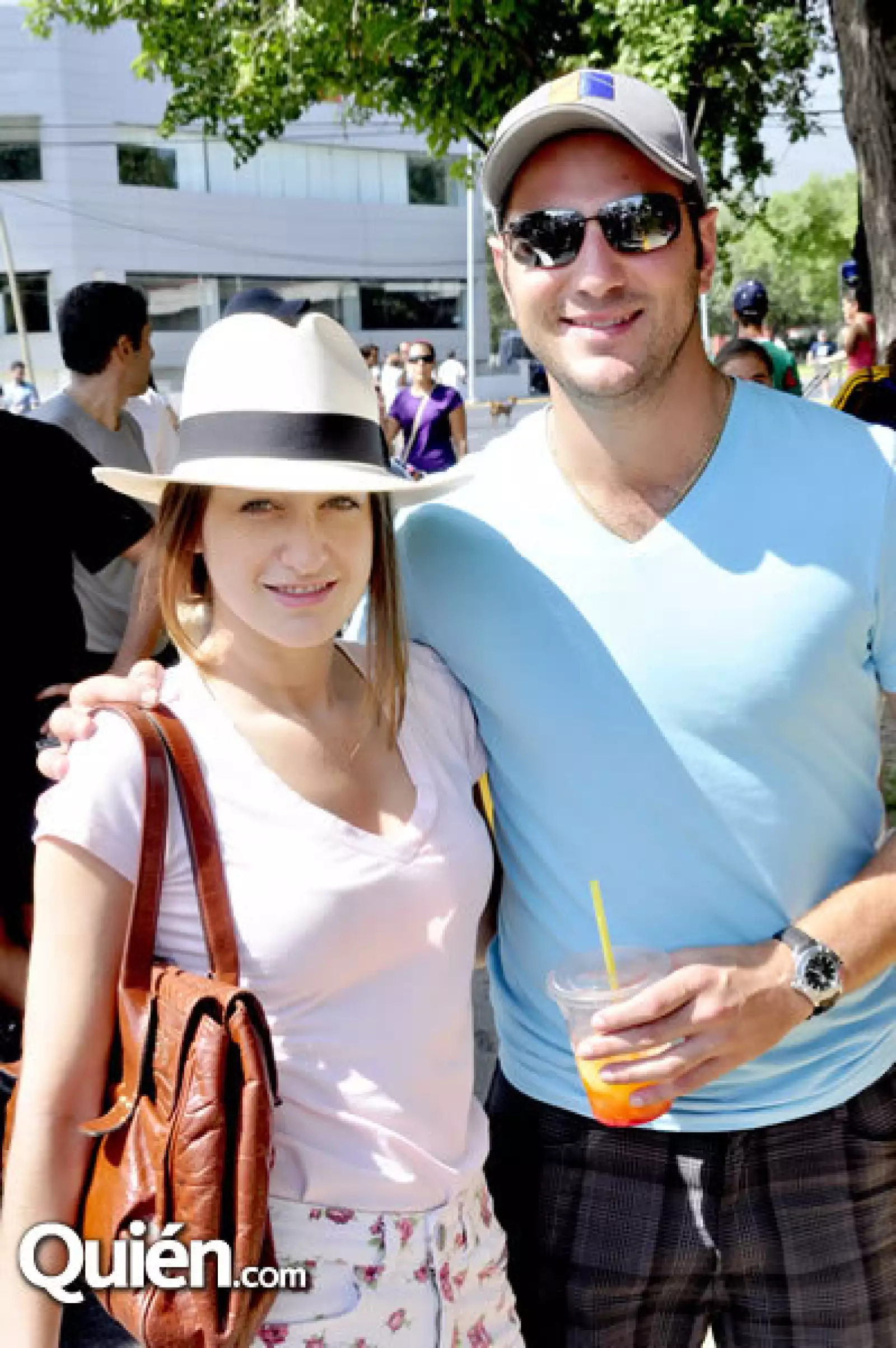 Regina Mier y Roberto Sánchez