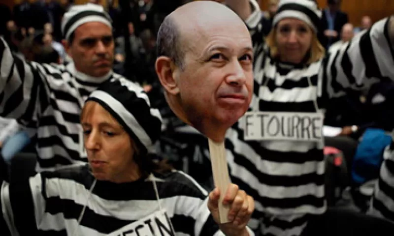 El CEO de la institución, Lloyd Blankfein, ha sido acusado como uno de los responsables de la crisis financiera de 2008. (Foto: Getty Images)