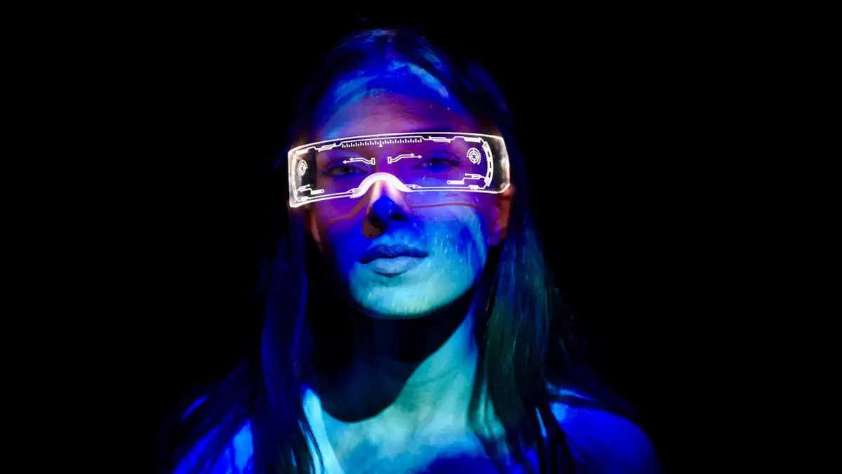 (Fotografía temática de metaverso)