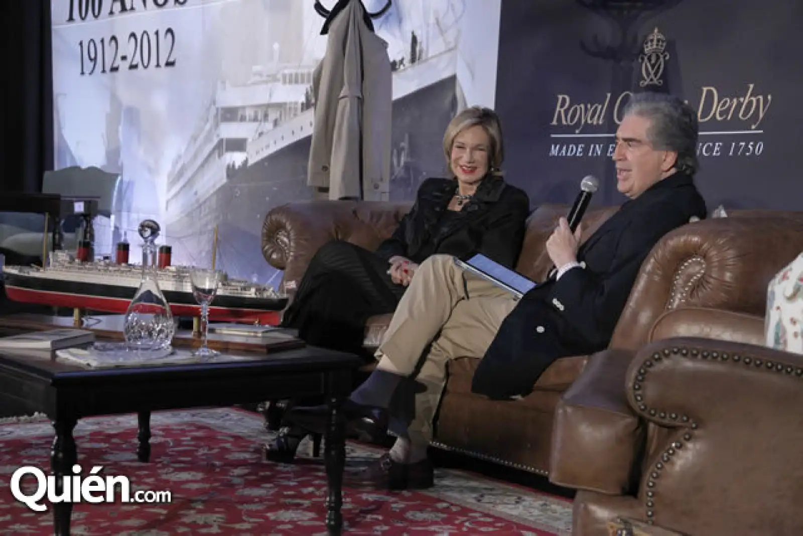 Guadalupe Loaeza y Rafael Tovar y de Teresa