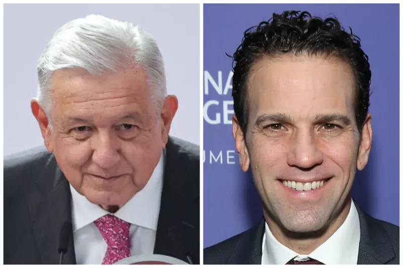 Andrés Manuel López Obrador y Carlos Loret de Mola 