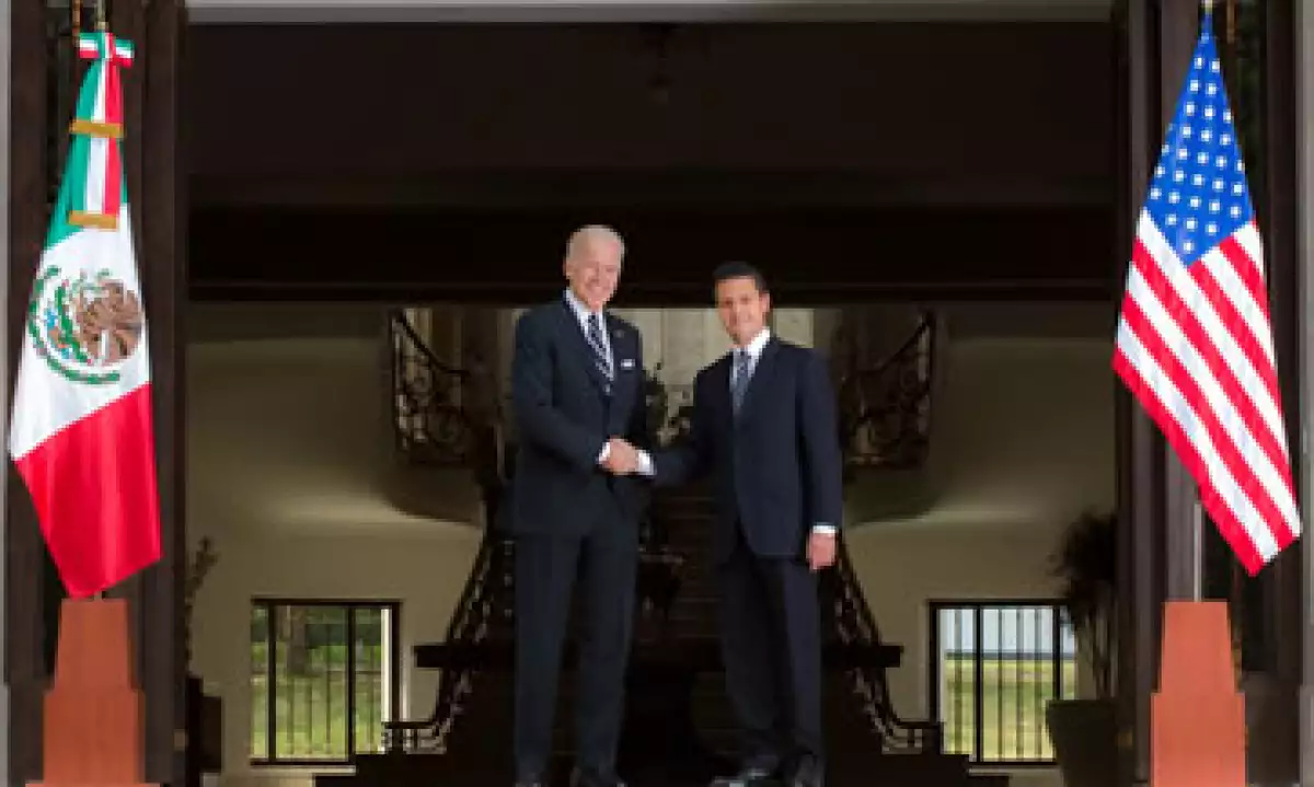Biden asegura que los comentarios en contra de los mexicanos no representan la opinión de la mayoría de EU. (Foto: Presidencia/Cortesía )