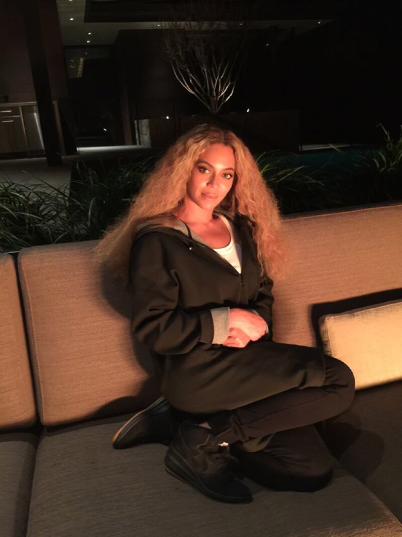 Beyoncé compartió esta imagen de su estancia en la mansión que rentó en Airbnb.