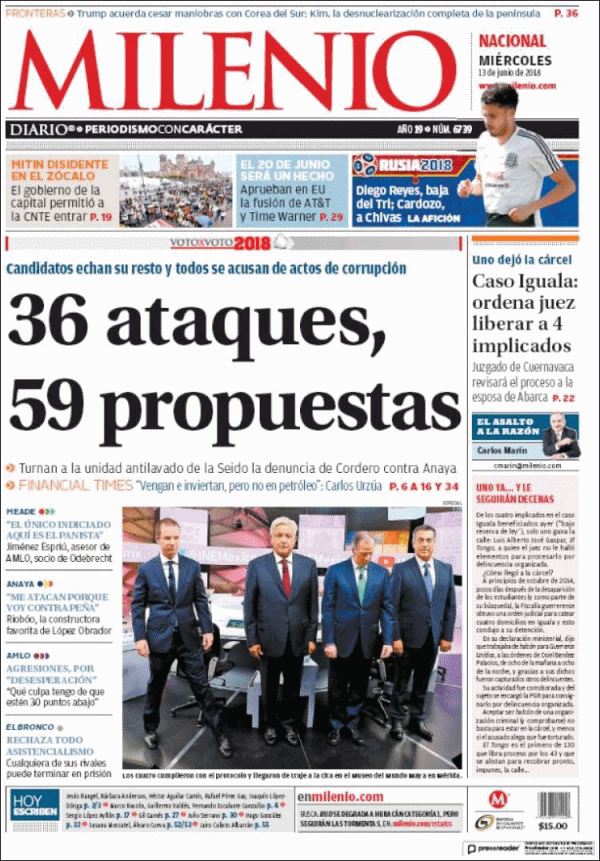 Así amanece la prensa