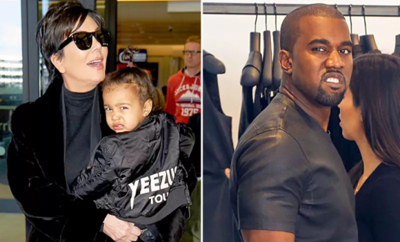 North West dejó claro con una expresión a cuál de sus papás se parece más. Aquí te mostramos otros hijos de famosos que heredaron sus características muecas.