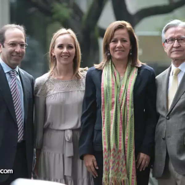 Marco Antonio Slim,Adriana Castro,Margarita Zavala,Romeo Ruiz