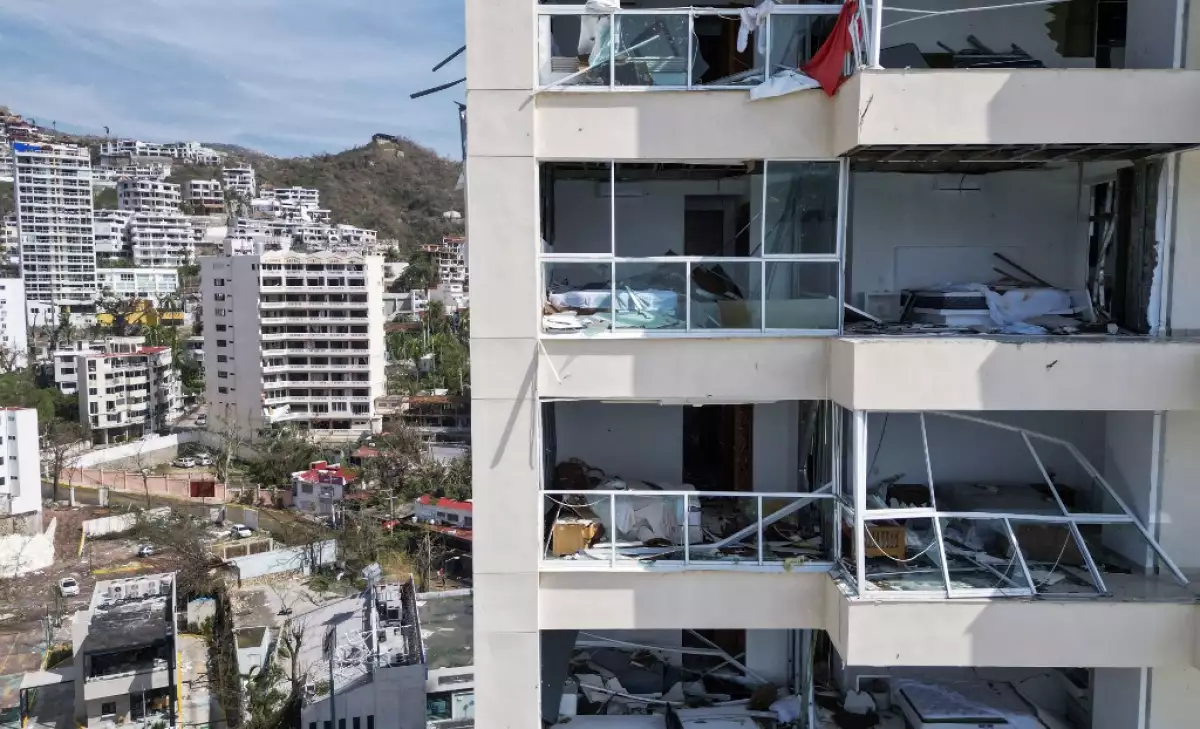 Huracán Otis en Acapulco