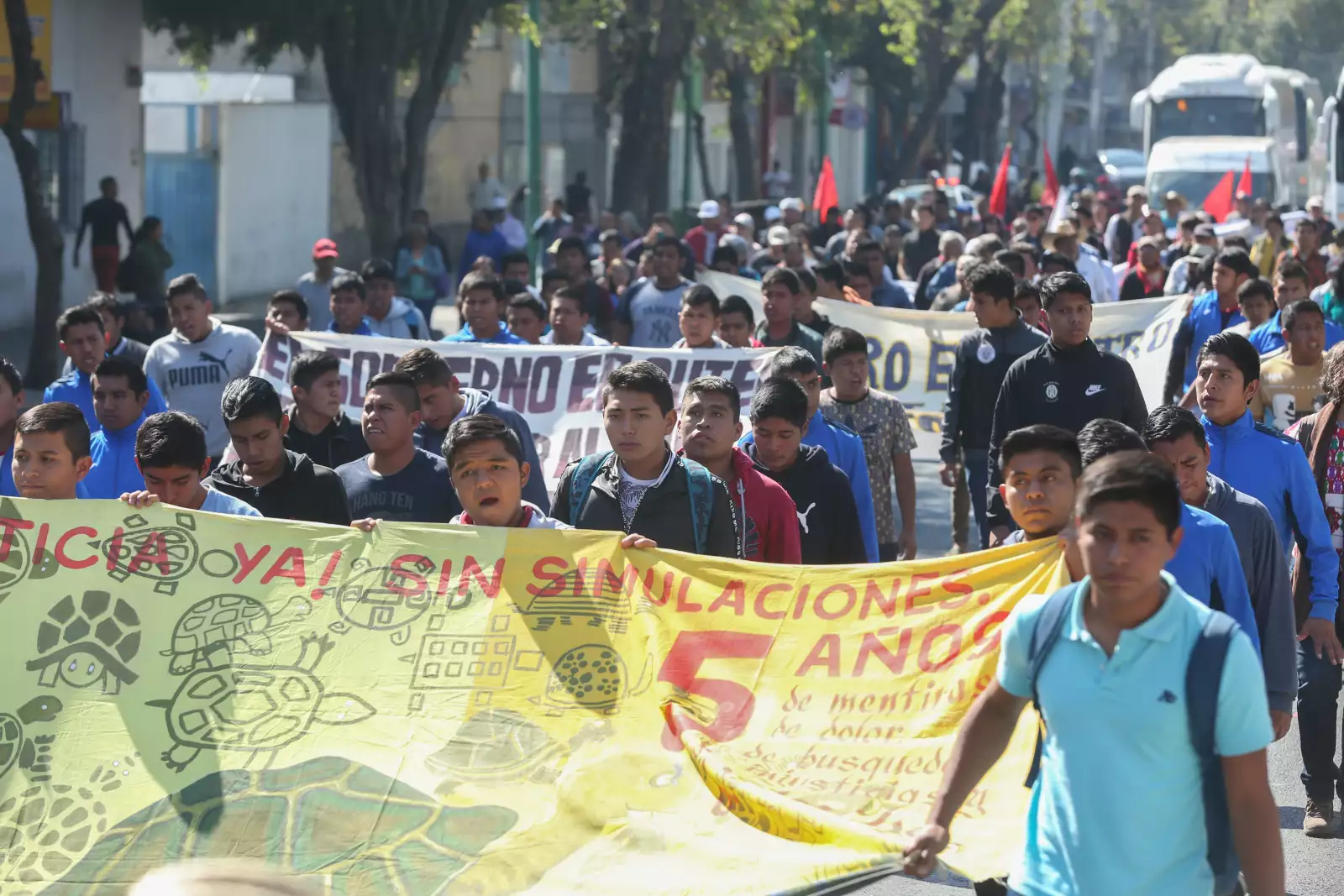 5 años en busca de justicia.