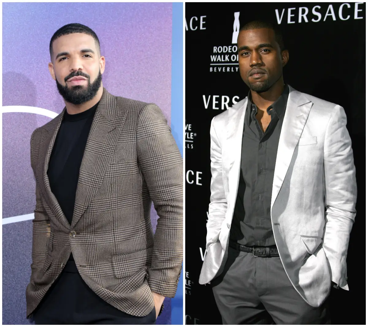 Drake y Kanye.
