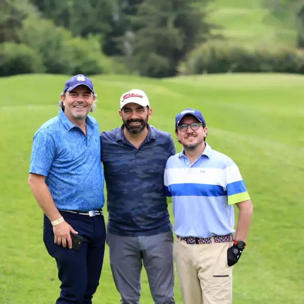José Oria, Gerardo Solórzano y Carlos de la Torre 