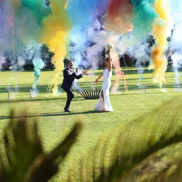 Johnny Abraham y Karen Ferrero