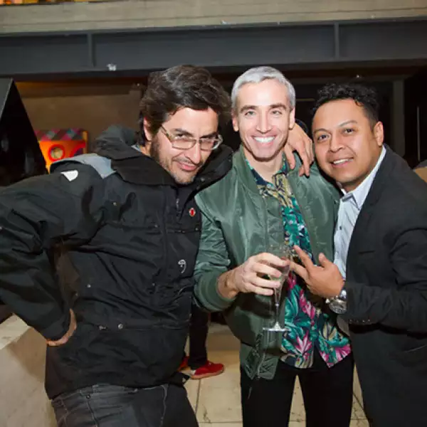 Fernando Yáñez, Kenneth Korgid y Freddy Jiménez