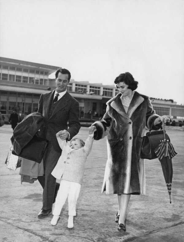 Lucia Bosè And Family