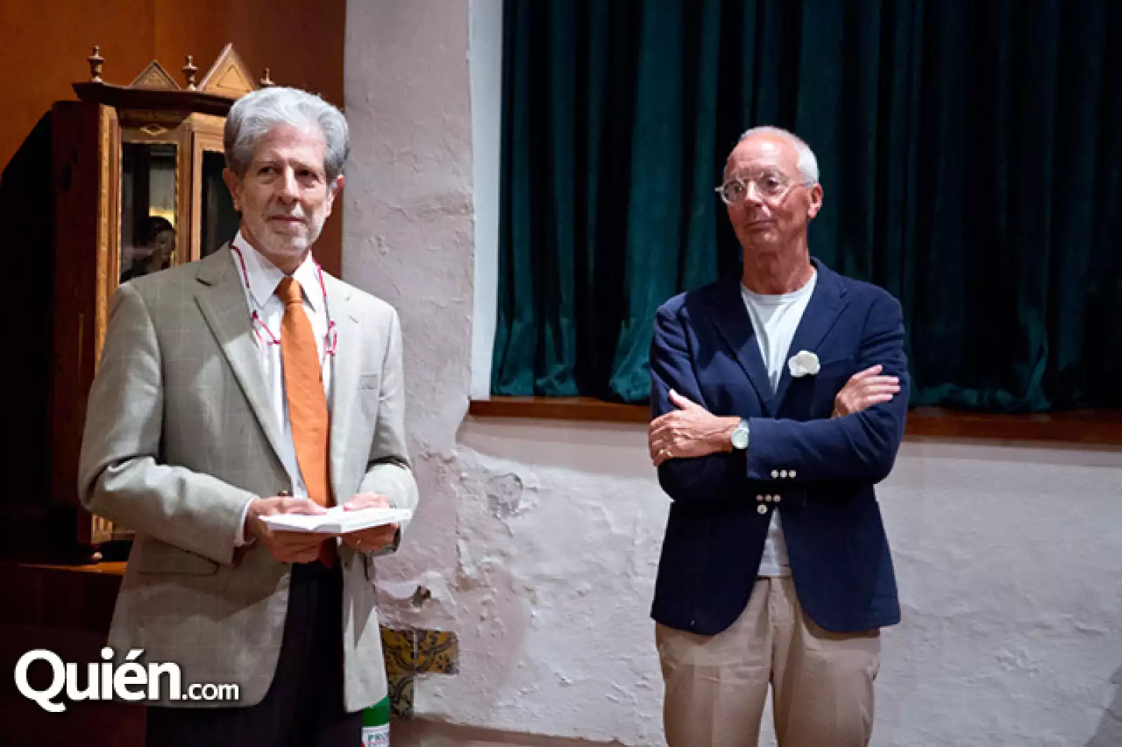 Héctor Rivero Borrell y Gijj Bakker