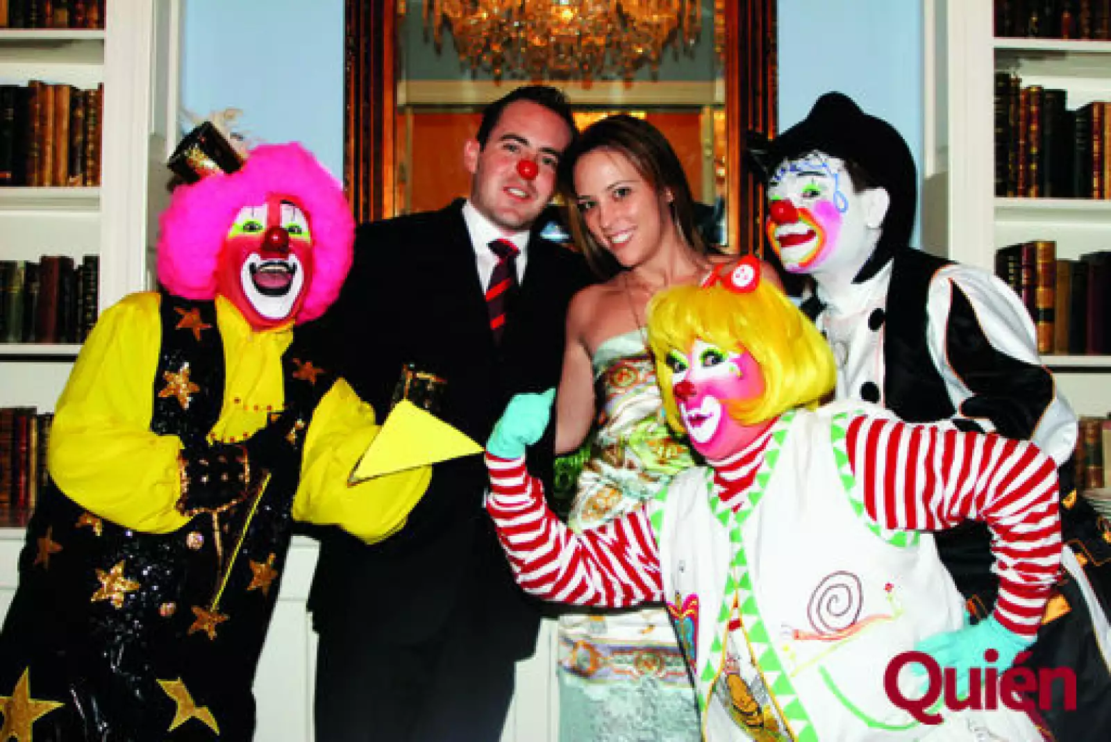 Payaso Zapatito, Rogelio Cárdenas, Mariana Treviño, Payaso Ricky, Payasa Pimbolita