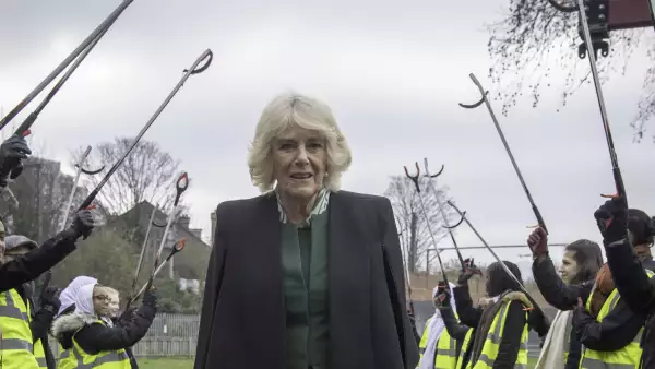 The Duchess Of Cornwall Visits East London