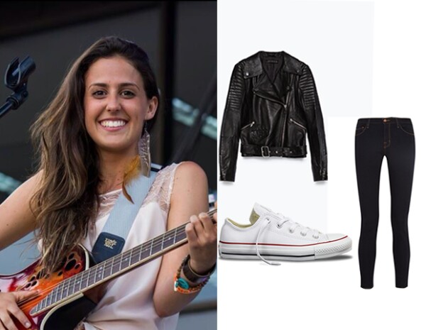 Alejandra Begún, 22, describe su estilo como muy casual y bohemio.