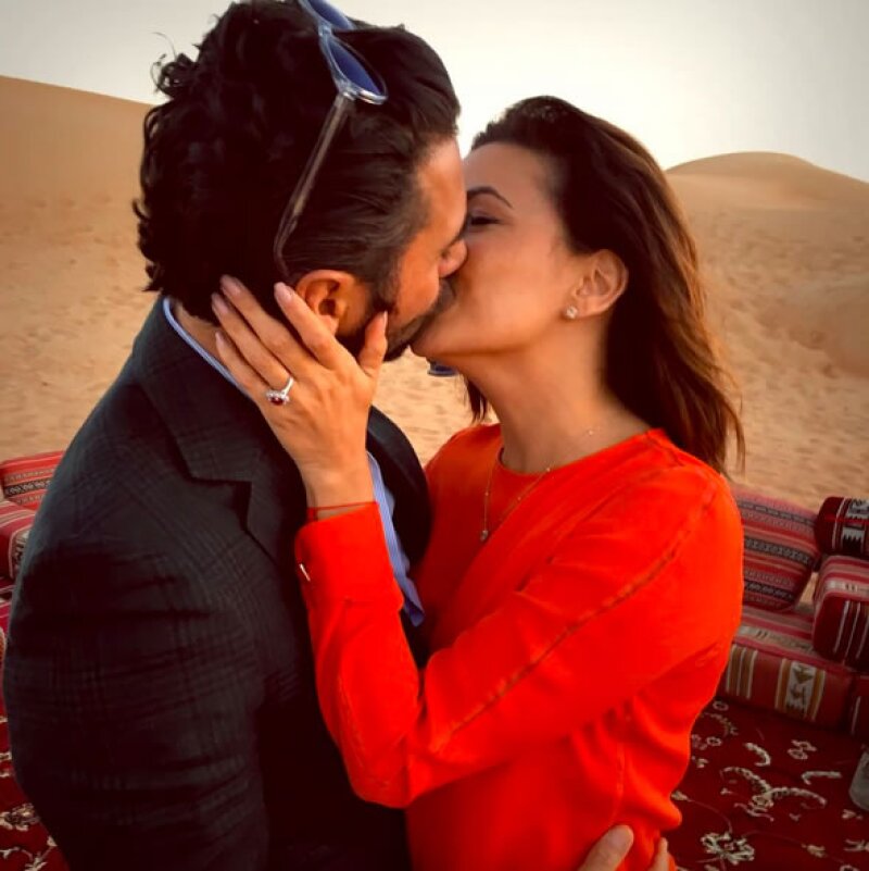 Eva Longoria y Pepe Bastón