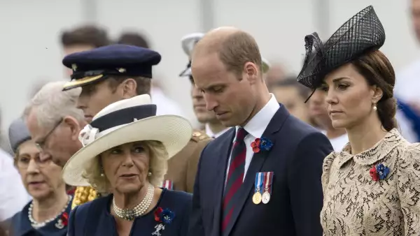 Kate Middleton, príncipe William y Camila