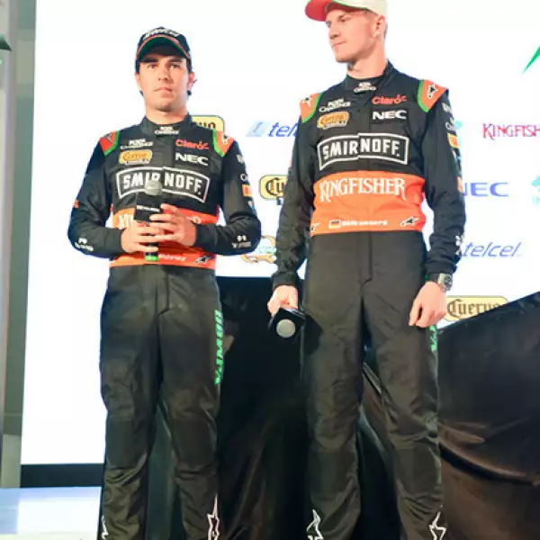 Checo Pérez y Nico Hulkenberg