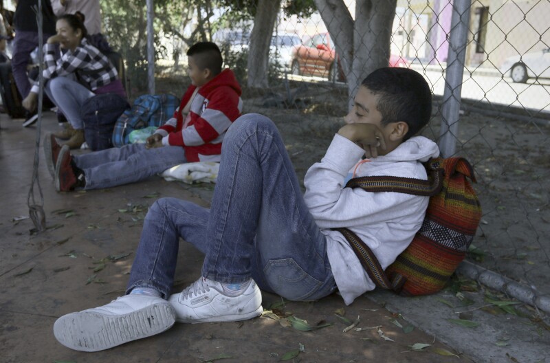 Niños migrantes