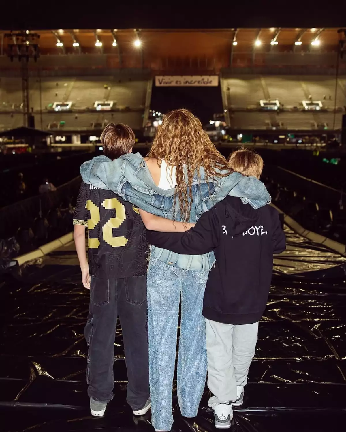 Shakira en el Estadio GNP de la Ciudad de México