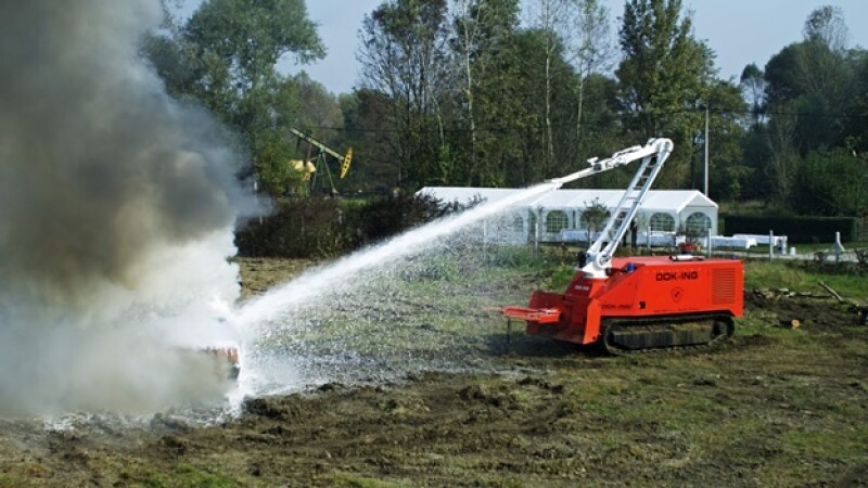 robot bombero