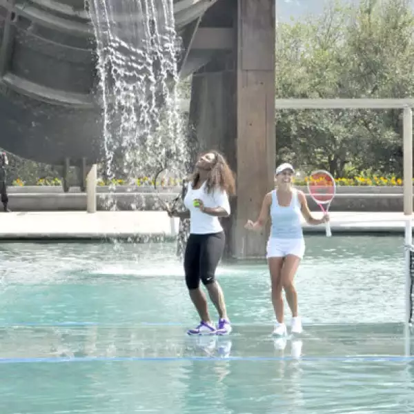 Serena Williams y Gisela Dulko