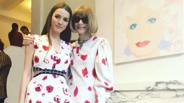 Bee Shaffer y Anna Wintour.