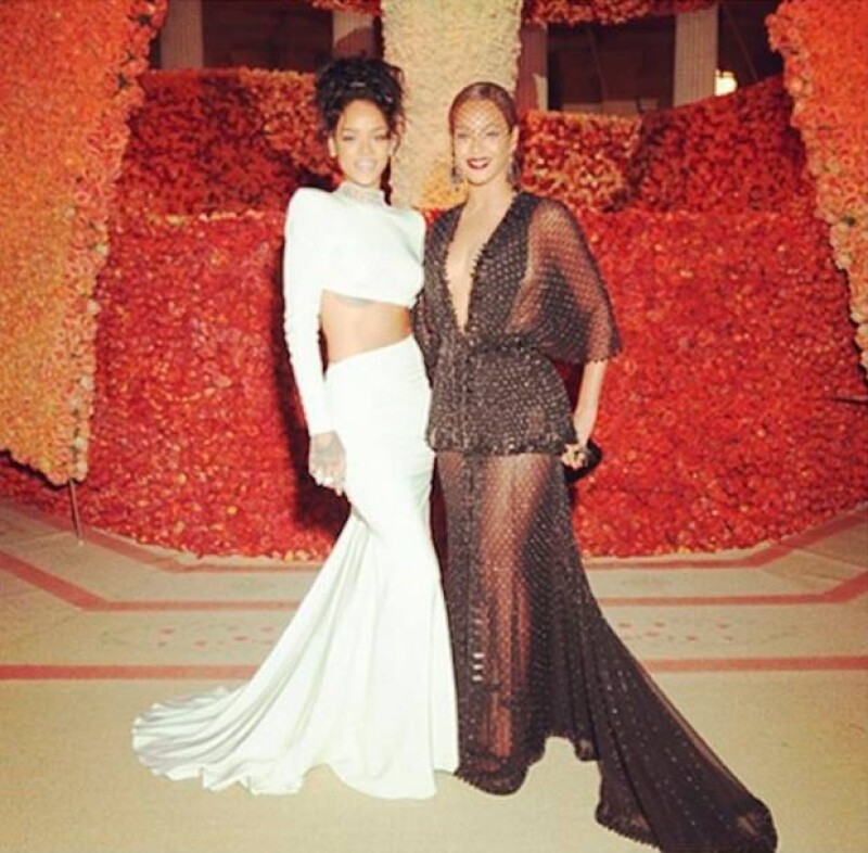 Con esta imagen Beyoncé desmintió que Rihanna hubiera influido en la riña de su hermana y su esposo.