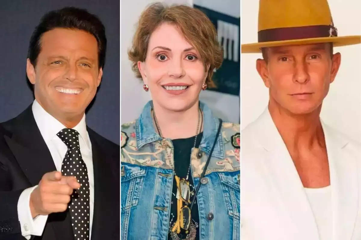 Luis Miguel, Amparo Rubín y Erik Rubín