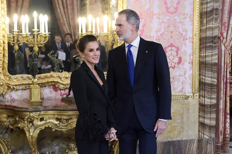 Los reyes Letizia y Felipe VI