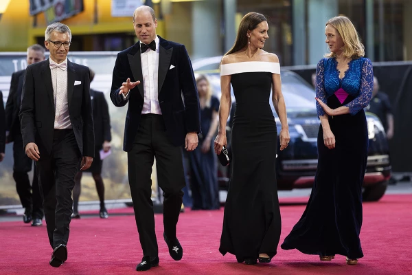 The Duke And Duchess Of Cambridge Attend The "Top Gun: Maverick" Royal Film Performance