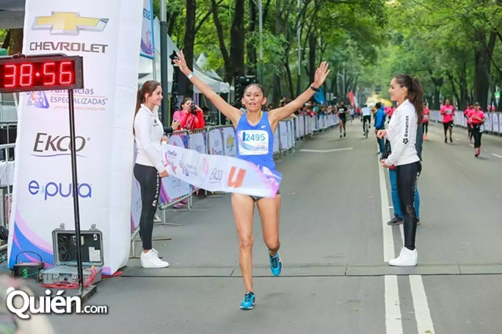 Patricia Retiz: primer lugar 10K