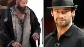 De galán a miserable. Hugh Jackman, a través de Twitter, decidió publicar la primera fotografía oficial de la película Los Miserables, en la que luce irreconocible.