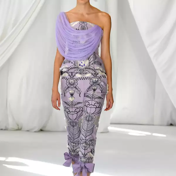 Delpozo show, Runway, Spring Summer 2019, London Fashion Week, UK - 16 Sep 2018