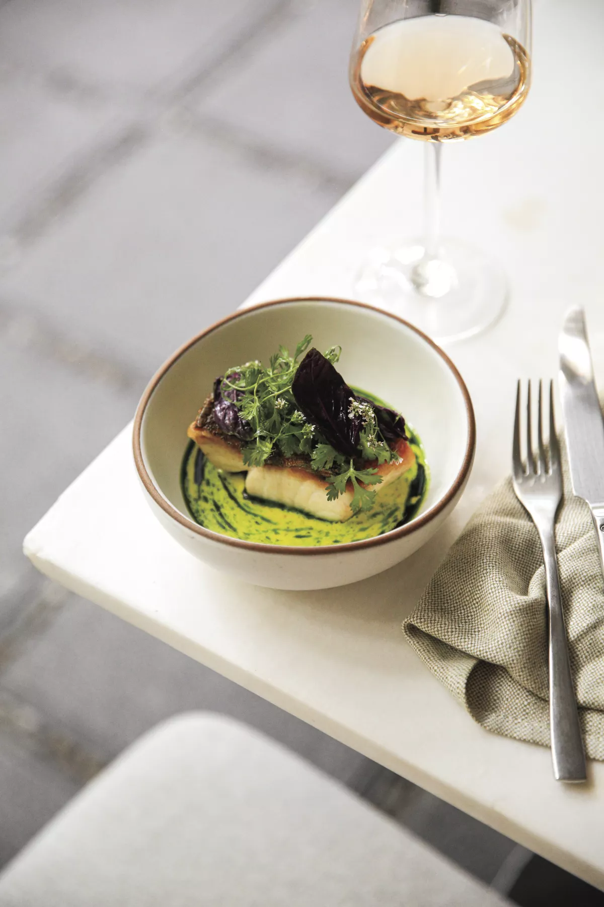 El Chef Ejecutivo del restaurante NIV: Diego Martínez