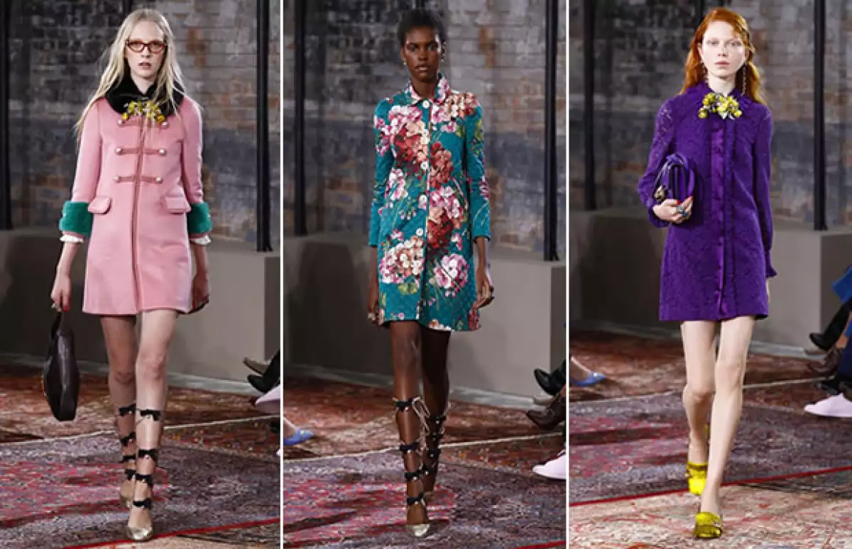 Los abrigos cortos, con un look mas old style, también hicieron aparición.