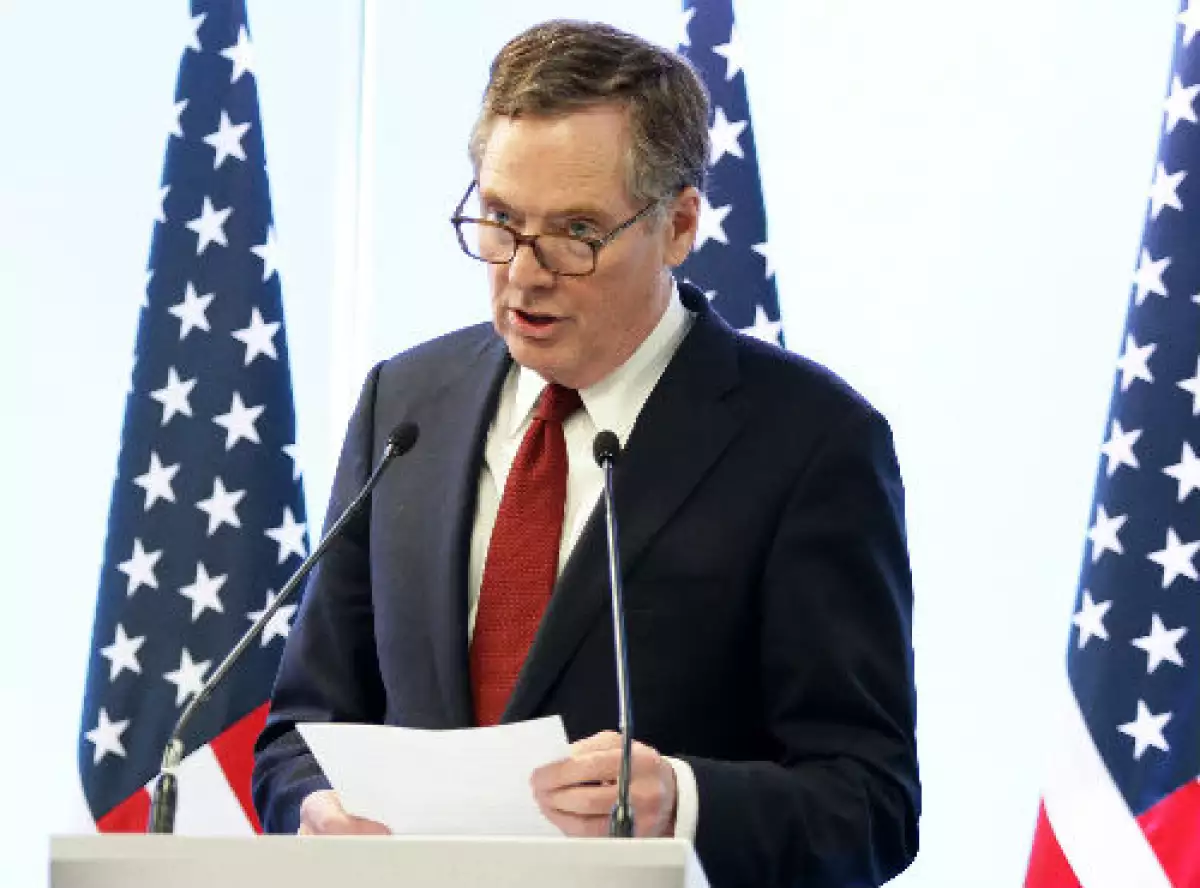 Robert Lighthizer, representante comercial de Estados Unidos